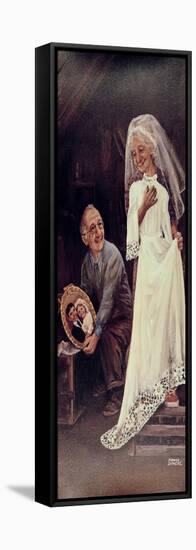 Elderly Couple-Dianne Dengel-Framed Premier Image Canvas