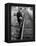 Elderly Hobo, with Bundle Strapped to His Back, Walking Along Train Tracks-Carl Mydans-Framed Premier Image Canvas