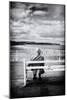 Elderly Male Beside the Sea-Rory Garforth-Mounted Photographic Print