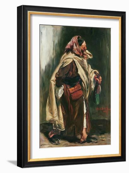 Elderly Moroccan Jew, 1867-Alfred Dehodencq-Framed Giclee Print