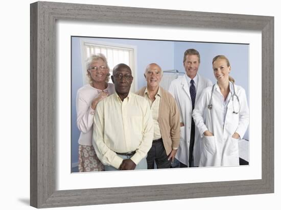 Elderly Patients-Adam Gault-Framed Photographic Print