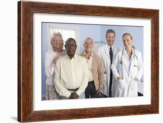 Elderly Patients-Adam Gault-Framed Photographic Print