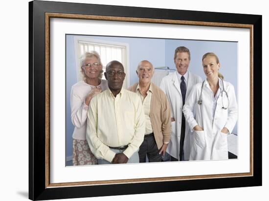 Elderly Patients-Adam Gault-Framed Photographic Print