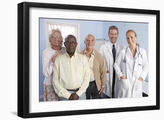 Elderly Patients-Adam Gault-Framed Photographic Print