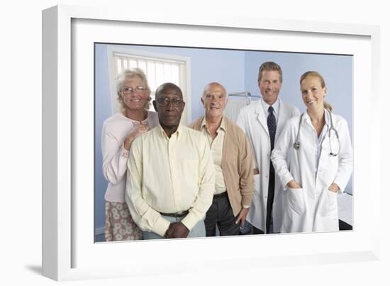 Elderly Patients-Adam Gault-Framed Photographic Print