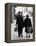 Elderly Polish Couple Walking Hand in Hand-Paul Schutzer-Framed Premier Image Canvas