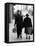 Elderly Polish Couple Walking Hand in Hand-Paul Schutzer-Framed Premier Image Canvas
