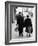 Elderly Polish Couple Walking Hand in Hand-Paul Schutzer-Framed Photographic Print