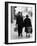 Elderly Polish Couple Walking Hand in Hand-Paul Schutzer-Framed Photographic Print