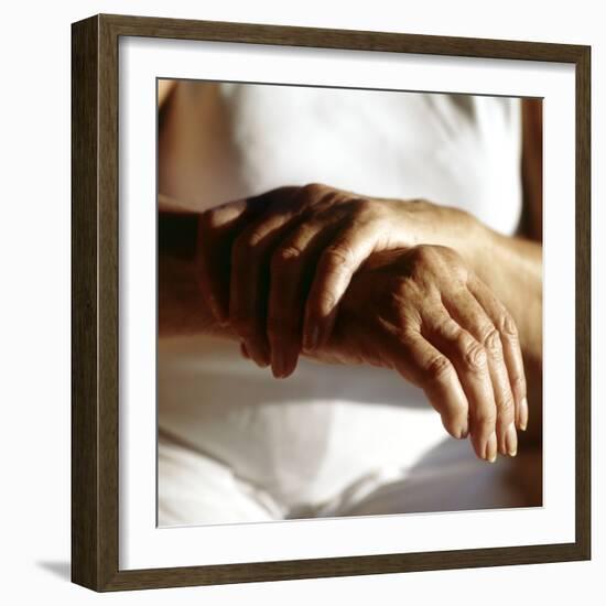 Elderly Woman with Osteoarthritis-Cristina-Framed Premium Photographic Print