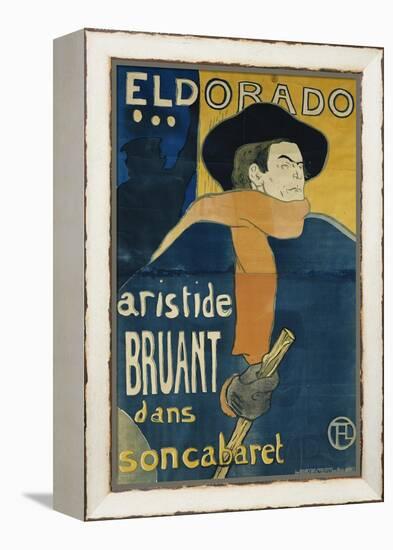 Eldorado, Aristide Bruant, 1892-Henri de Toulouse-Lautrec-Framed Premier Image Canvas