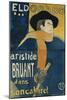 Eldorado, Aristide Bruant, 1892-Henri de Toulouse-Lautrec-Mounted Giclee Print