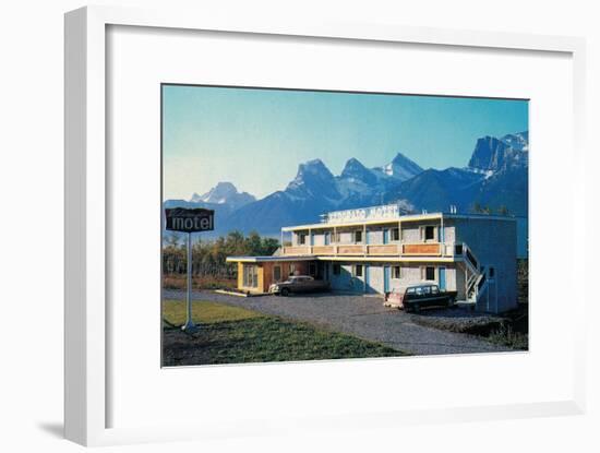 Eldorado Motel in the Mountains-null-Framed Art Print