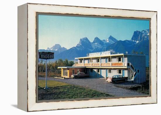 Eldorado Motel in the Mountains-null-Framed Stretched Canvas