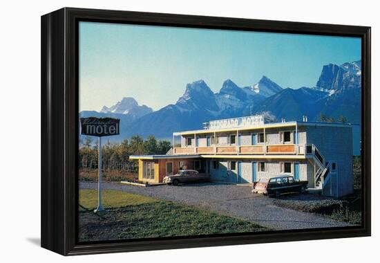 Eldorado Motel in the Mountains-null-Framed Stretched Canvas