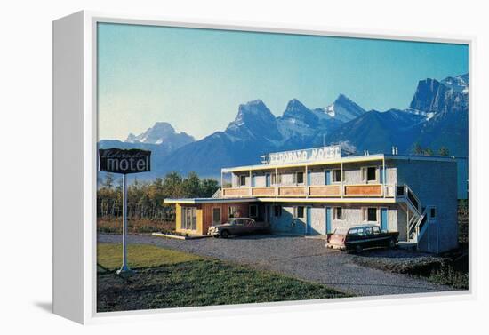 Eldorado Motel in the Mountains-null-Framed Stretched Canvas