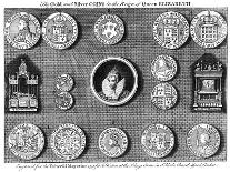 The Gold and Silver Coins in the Reign of Queen Elizabeth, 1751-Eldridge-Framed Giclee Print