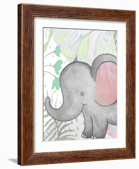 Ele in the Tropics-Elizabeth Medley-Framed Art Print