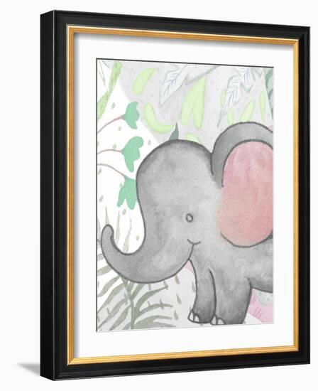 Ele in the Tropics-Elizabeth Medley-Framed Art Print