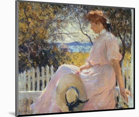 Eleanor 1907-Frank Weston Benson-Mounted Art Print