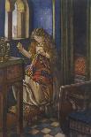 Lancelot Mourns for Elaine the "Lily-Maid of Astolat" Otherwise Known as the Lady of Shalott-Eleanor Fortescue Brickdale-Photographic Print
