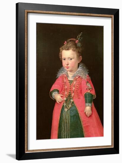 Eleanor Gonzaga, 1600-Peter Paul Rubens-Framed Giclee Print