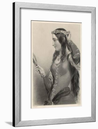 Eleanor of Provence Queen of Henry III and Mother of Edward I of England-B. Eyles-Framed Art Print