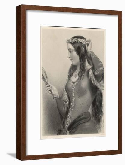Eleanor of Provence Queen of Henry III and Mother of Edward I of England-B. Eyles-Framed Art Print