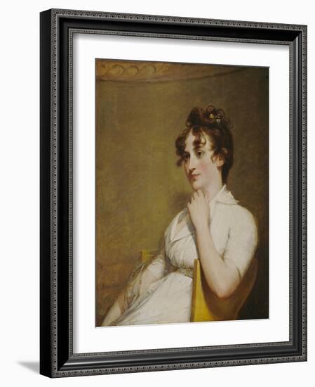 Eleanor Parke Custis Lewis (Mrs. Lawrence Lewis), 1804-Gilbert Stuart-Framed Giclee Print