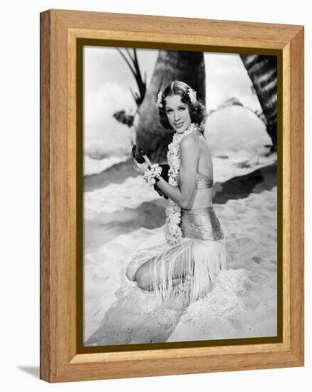 Eleanor Powell. "Honolulu" [1939], Directed by Edward Buzzell.-null-Framed Premier Image Canvas