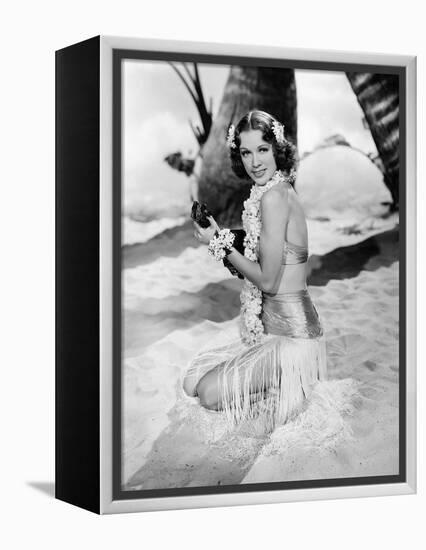 Eleanor Powell. "Honolulu" [1939], Directed by Edward Buzzell.-null-Framed Premier Image Canvas