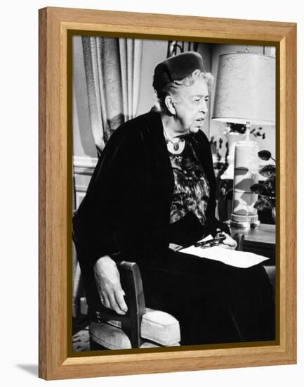 Eleanor Roosevelt in the Last Decade of Her Life-null-Framed Stretched Canvas