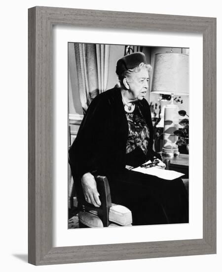 Eleanor Roosevelt in the Last Decade of Her Life-null-Framed Photo