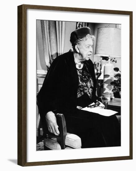 Eleanor Roosevelt in the Last Decade of Her Life-null-Framed Photo