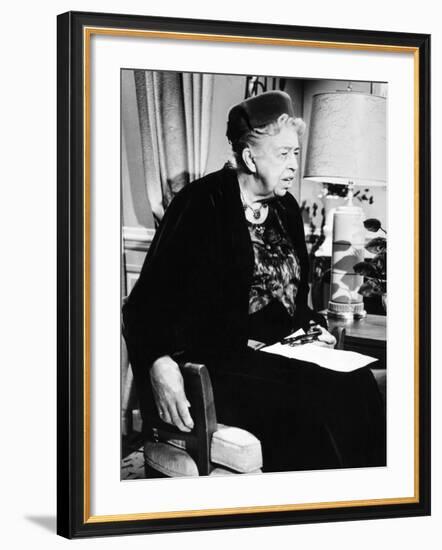 Eleanor Roosevelt in the Last Decade of Her Life-null-Framed Photo