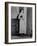 Eleanor Roosevelt, on Inauguration Day 1933-null-Framed Photo