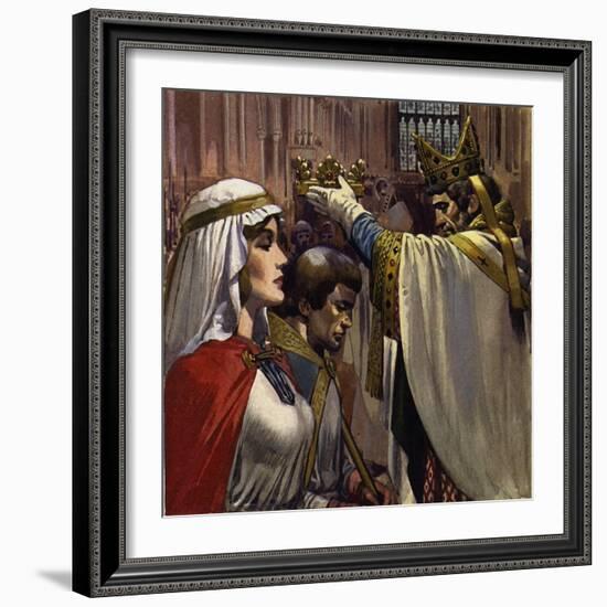 Eleanor Subsequently Married Henry of Anjou-Alberto Salinas-Framed Giclee Print
