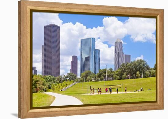 Eleanor Tinsley Park, Houston, Texas, United States of America, North America-Kav Dadfar-Framed Premier Image Canvas