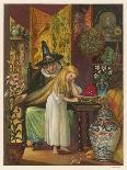 The Witch Combs Gerda's Hair-Eleanor Vere Boyle-Framed Art Print
