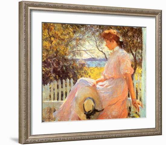 Eleanor-Frank Weston Benson-Framed Art Print