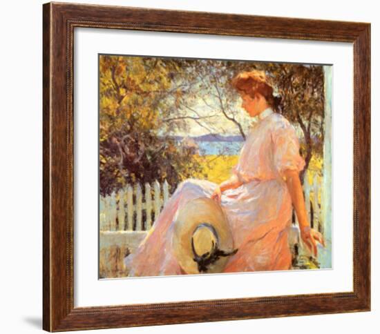 Eleanor-Frank Weston Benson-Framed Art Print