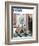 "Elect Casey" or "Defeated Candidate" Saturday Evening Post Cover, November 8,1958-Norman Rockwell-Framed Giclee Print