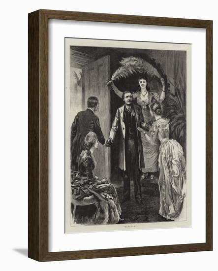 Elected-Arthur Hopkins-Framed Giclee Print