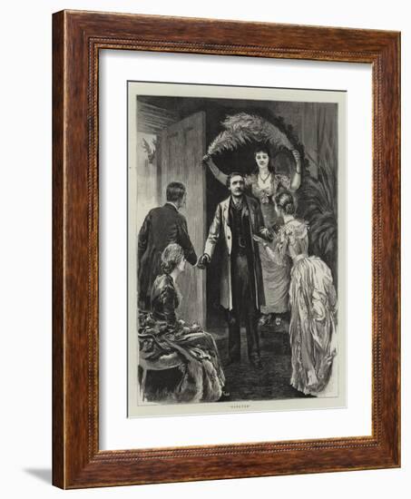 Elected-Arthur Hopkins-Framed Giclee Print