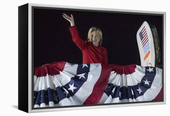 Election 2016 Clinton-Andrew Harnik-Framed Premier Image Canvas