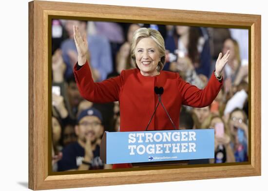 Election 2016 Clinton-Gerry Broome-Framed Premier Image Canvas