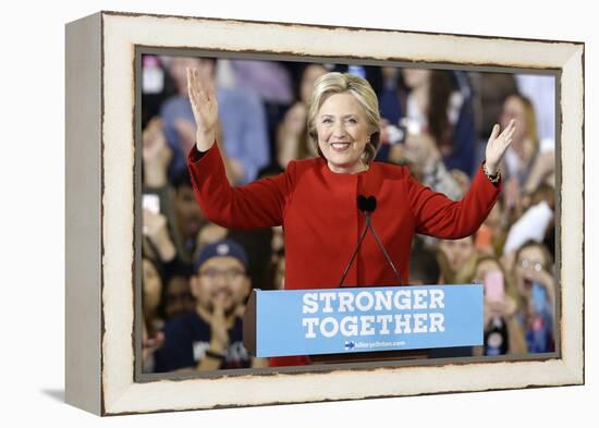 Election 2016 Clinton-Gerry Broome-Framed Premier Image Canvas