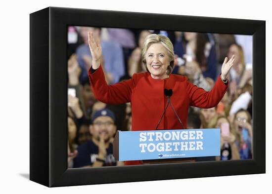 Election 2016 Clinton-Gerry Broome-Framed Premier Image Canvas