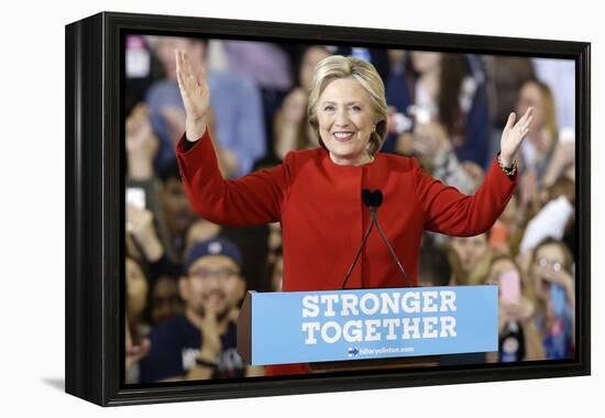 Election 2016 Clinton-Gerry Broome-Framed Premier Image Canvas