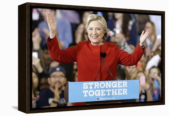 Election 2016 Clinton-Gerry Broome-Framed Premier Image Canvas